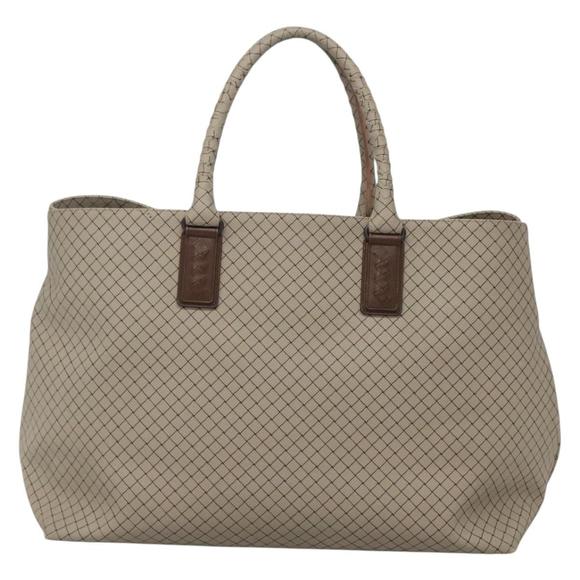 Bottega Veneta Marco polo Grey Canvas tote - Picture 1 of 10
